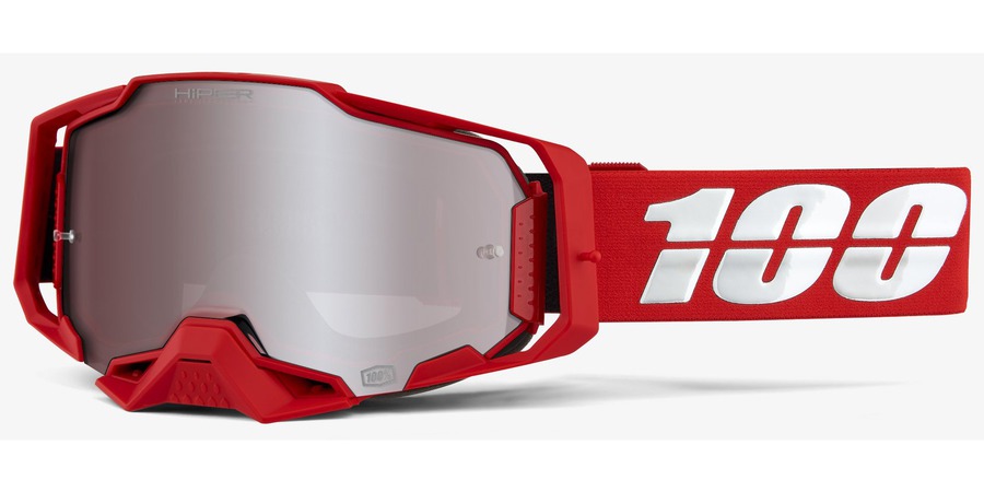 brýle ARMEGA RED, 100% (HIPER støíbrné plexi s èepy pro slídy) - zvìtšit obrázek