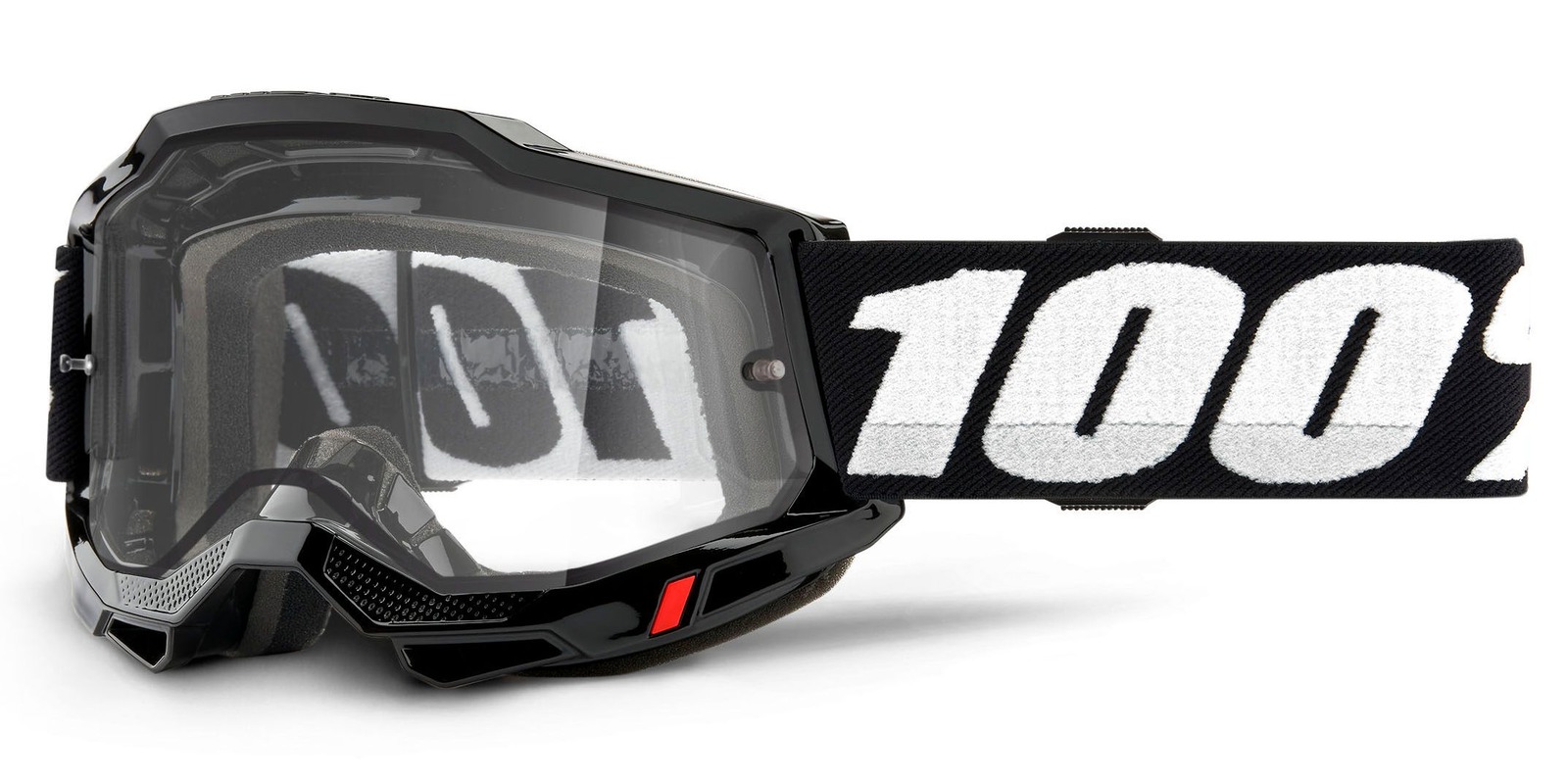 ACCURI 2 100% - USA , Enduro Moto brýle èerné - èiré Dual plexi - zvìtšit obrázek