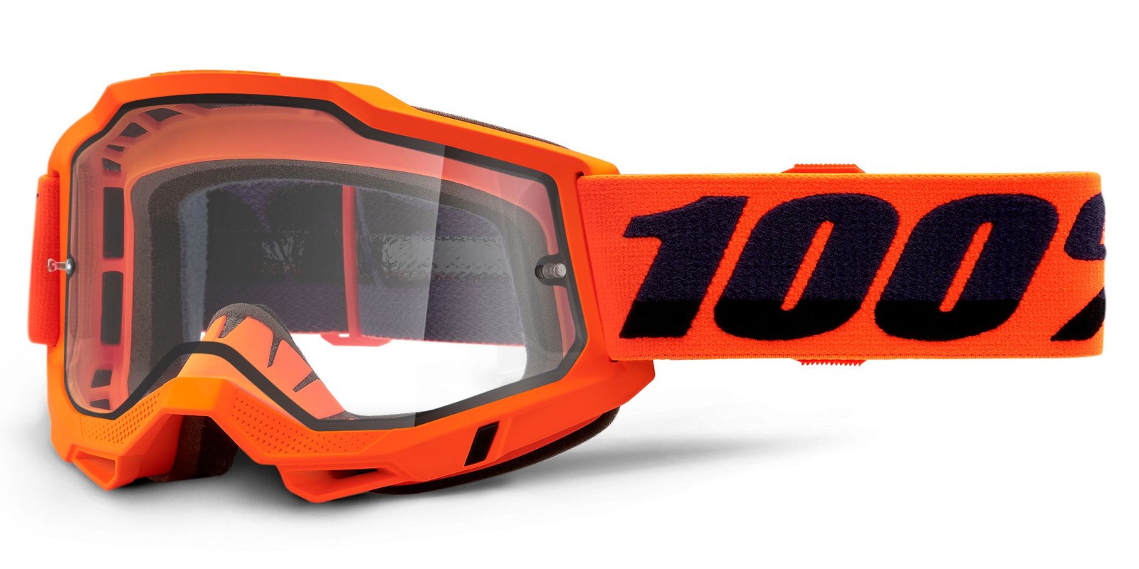 ACCURI 2 100% - USA , Enduro Moto brýle Orange - èiré Dual plexi - zvìtšit obrázek